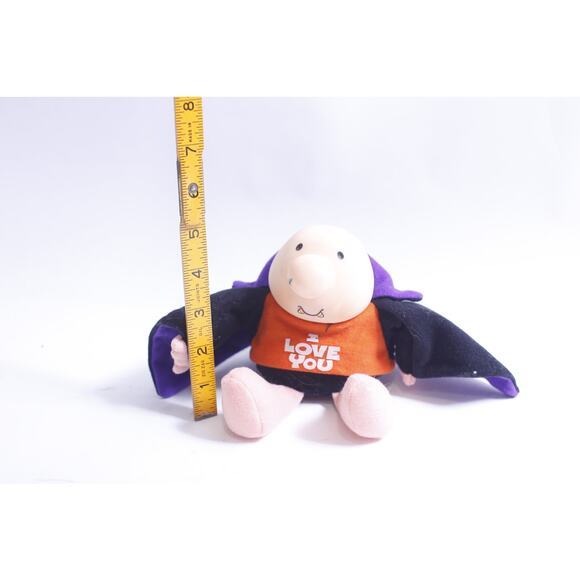 Ziggy, Count Dracula, Halloween, Soft Toy, I Love You Shirt, Autumn, Fall, - Picture 3 of 3